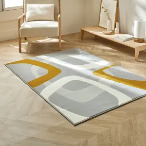 Obdélníkový koberec s retro motivem #6005816
