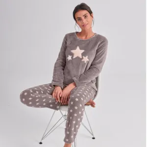 Fleecové pyžamo hebké na dotek s motivem hvězd #4580891