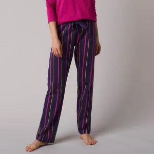 Dlouhé pyžamové kalhoty Estrella s proužky #4594862
