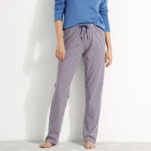 Pyžamové kalhoty s potiskem pruhů #6002683