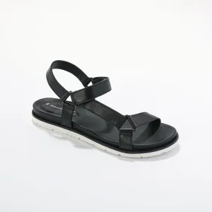 Sportovní sandály na suchý zip, kůže s certifikátem LWG #4577305