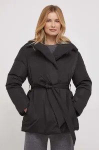 Péřová bunda Blauer dámská, černá barva, zimní #6119269