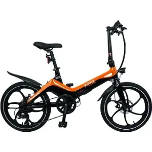 Blaupunkt Fiene 20'' Desgin E-Folding bike in racing orange-black