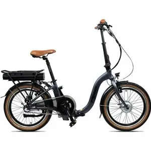 Blaupunkt Franzi 20'' stylish low-step-in E-Folding bike titanium matt