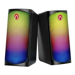 Reproduktor 2.0 computer speakers for gamers Blitzwolf AA-GCR3, Bluetooth 5.0, RGB, AUX (5907489609562)