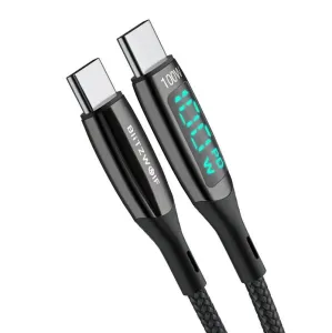 Kabel USB-C na USB-C Blitzwolf BW-TC23 100W 1,8 m (černý)