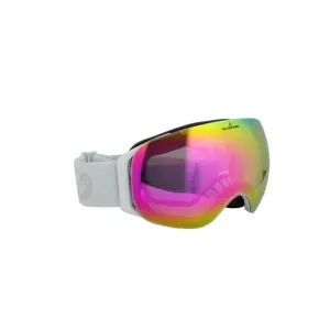 BLIZZARD-Ski Gog. 999 MDAVZSPFO, white shiny, amber2, pink revo Bílá UNI