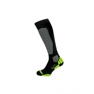 BLIZZARD-Merino Racing ski socks, black/yellow Černá 35/38