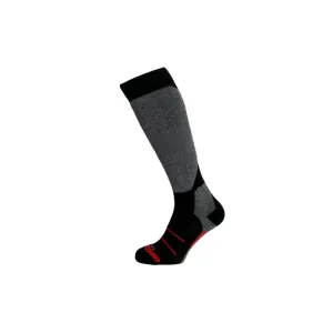 BLIZZARD-Wool Sport ski socks, black/red Černá 35/38