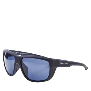 BLIZZARD-Sun glasses PCS707110, rubber black, 65-18-140 Černá 65-18-140