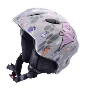 BLIZZARD-MAGNUM ski helmet, grey cat shiny, size 48-5 barevná 48/52 cm 23/24