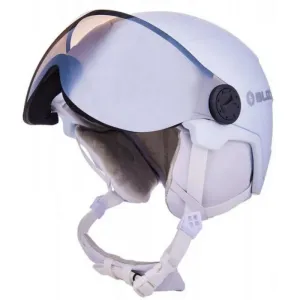 BLIZZARD-W2W Double Visor ski helmet, white matt, smoke lens, mirror Bílá 56/59 cm 23/24
