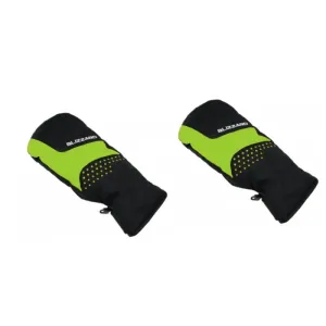 BLIZZARD-Mitten junior ski gloves, black/green 20 Černá 4