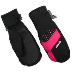 BLIZZARD-Mitten junior ski gloves, black/pink 20 Černá 4
