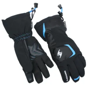 BLIZZARD-Reflex junior ski gloves, black/blue Černá 6