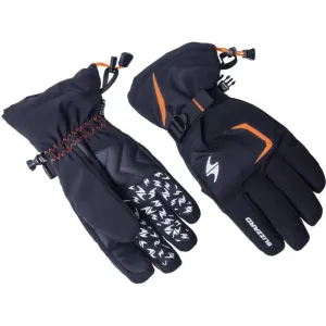 BLIZZARD-Reflex ski gloves, black/orange Černá 9