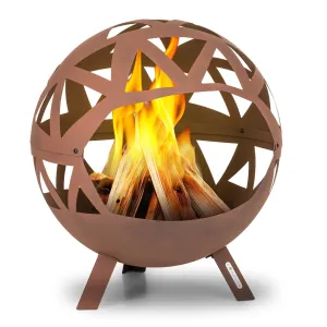 Blumfeldt Colima, ohniště, Ø 66 cm, kulovité, rošt na dřevěné uhlí, popelník #4091419