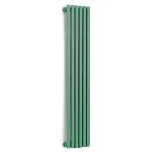 Blumfeldt Delgado, radiátor, 120 x 25 cm, 508 W, koupelnový radiátor, trubkový radiátor, teplovodní, 1/2