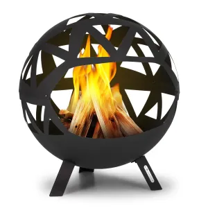 Blumfeldt Colima, ohniště, Ø 66 cm, kulovité, rošt na dřevěné uhlí, popelník #4091418