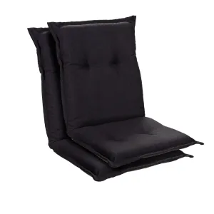 Blumfeldt Prato, čalouněná podložka, podložka na židli, podložka na nižší polohovací křeslo, na zahradní židli, polyester, 50 x 100 x 8 cm, 2x čalounění #1270647
