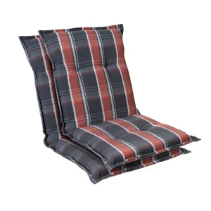 Blumfeldt Prato, čalouněná podložka, podložka na židli, podložka na nižší polohovací křeslo, na zahradní židli, polyester, 50 x 100 x 8 cm, 2x čalounění #1270652