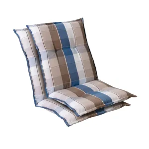 Blumfeldt Prato, čalouněná podložka, podložka na židli, podložka na nižší polohovací křeslo, na zahradní židli, polyester, 50 x 100 x 8 cm #1270653
