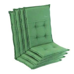 Blumfeldt Coburg, polstr, čalounění na židli, vysoké opěradlo, zahradní židle, polyester, 53 x 117 x 9 cm, 4 x podložka #759571
