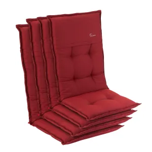 Blumfeldt Coburg, polstr, čalounění na židli, vysoké opěradlo, zahradní židle, polyester, 53 x 117 x 9 cm, 4 x čalounění #759576