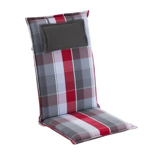 Blumfeldt Donau, polstry, polstry na židli, vysoké opěradlo, zahradní židle, polyester 50 x 120 x 6 cm #759586