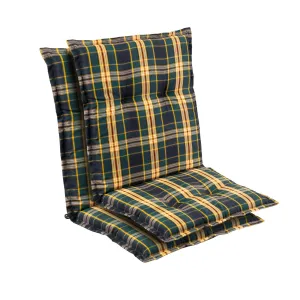 Blumfeldt Prato, čalouněná podložka, podložka na židli, podložka na nižší polohovací křeslo, na zahradní židli, polyester, 50 x 100 x 8 cm #759854