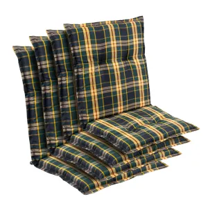 Blumfeldt Prato, čalouněná podložka, podložka na židli, podložka na nižší polohovací křeslo, na zahradní židli, polyester, 50 x 100 x 8 cm #759855