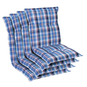 Blumfeldt Prato, čalouněná podložka, podložka na židli, podložka na nižší polohovací křeslo, na zahradní židli, polyester, 50 x 100 x 8 cm #759525