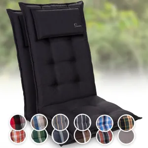 Blumfeldt Sylt, čalouněná podložka, podložka na židli, podložka na výše polohovací křeslo, polštář, polyester, 50 × 120 × 9 cm, 1x čalounění