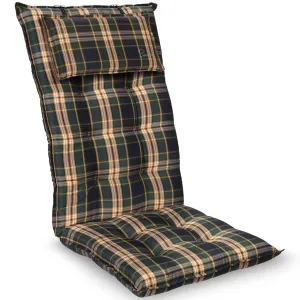 Blumfeldt Sylt, čalouněná podložka, podložka na židli, podložka na výše polohovací křeslo, polštář, polyester, 50 × 120 × 9 cm #4166345