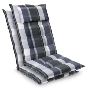 Blumfeldt Sylt, čalouněná podložka, podložka na židli, podložka na výše polohovací křeslo, polštář, polyester, 50 × 120 × 9 cm, 2 x čalounění #759553