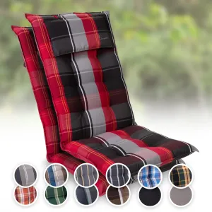Blumfeldt Sylt, čalouněná podložka, podložka na židli, podložka na výše polohovací křeslo, polštář, polyester, 50 × 120 × 9 cm, 2x čalounění #759545