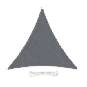 Blumfeldt Trojúhelníková sluneční clona, 3 × 3 × 3 m, polyester, prodyšná #760168