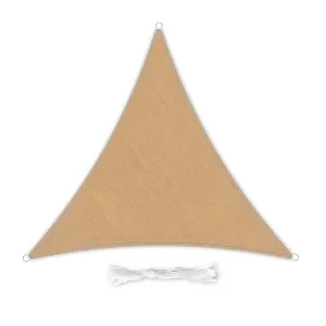 Blumfeldt Trojúhelníková sluneční clona, 3 × 3 × 3 m, polyester, prodyšná #760193