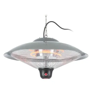 Blumfeldt Heizsporn, infračervený ohřívač, stropní, 60,5 cm (Ø), LED lampa, dálkové ovládání #756307
