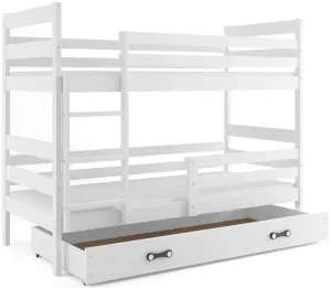 BMS Dětská patrová postel ERYK | bílá Barva: Bílá / bílá, Rozměr: 160 x 80 cm #5339111
