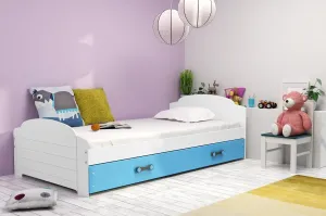 BMS Dětská postel LILI Barva: bílá / modrá #5359710