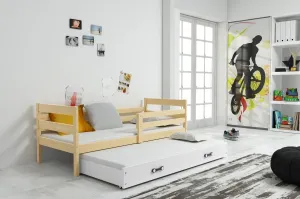 BMS Dětská postel s přistýlkou Eryk 2 | borovice Barva: Borovice / bílá, Rozměr: 190 x 80 cm #5341582