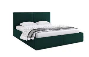 BMS Manželská postel HAILEY | bez matrace 140 x 200 cm Barva: Zelená #5359743