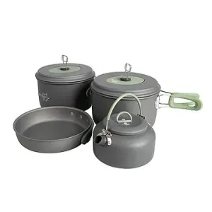 Bo-Camp Cookware set Explorer 4-pc w.kettle #158641