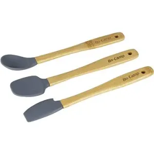 Bo-Camp Spoon Set 3 Parts 21 cm Grey