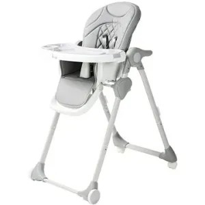Bo Jungle B-Dinner Chair Wheely šedá