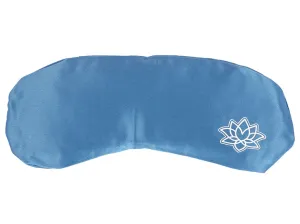 Meditační polštářek na oči s levandulí Bodhi Lotus mako-satén Barva: světle modrá