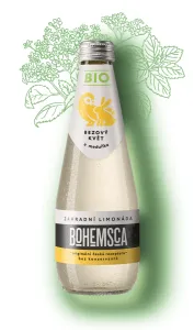 Bohemsca Zahradní limonáda bezový květ a meduňka BIO 330 ml