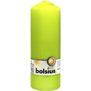 BOLSIUS svíčka klasická světle zelená 200 × 68 mm