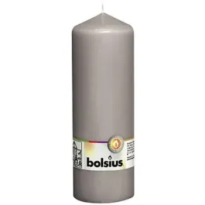 BOLSIUS svíčka klasická teplá šedá 200 × 68 mm